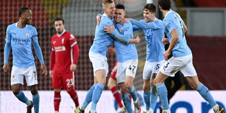 Pep Guardiola Finally Signs A Signature Of Victory At Anfield.
