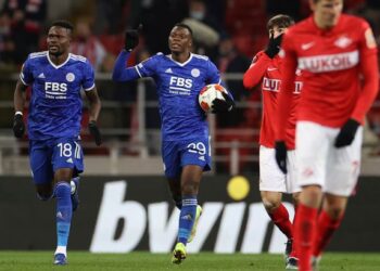 PATSON DAKA CONTINUES HIS FINE FORM FOR LIECESTER CITY