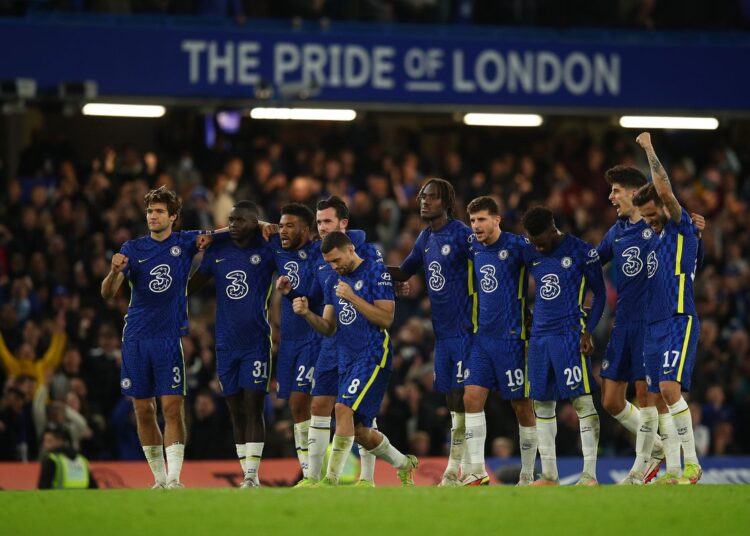 CHELSEA FC EDGED SOUTHAMPTON IN PENALTY SHOOTOUT TO QUALIFY TO THE NEXT ROUND OF THE EFL CUP