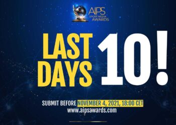 COUNTDOWN: ONLY 10 DAYS LEFT TO SUBMIT FOR THE AIPS SPORT MEDIA AWARDS