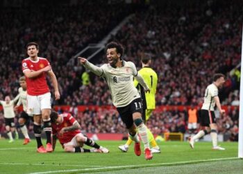 MO SALAH MAKES HIS OWN HISTORY AT THE OLD TRAFFORD STADIUM