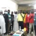 THE BLACK BOMBERS PAID A COURTESY CALL ON ALHAJI INNUSAH