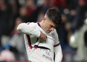 HALF-FIT CHRISTIAN PULISIC CLIMBS OFF THE BENCH TO GIVE USA THE OPENER AGAINST MEXICO