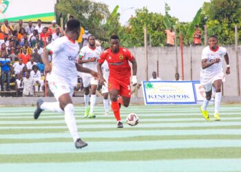 KROBEA KUMASI ASANTE KOTOKO MANAGED A DRAW AT KARELA WITH TEN MEN