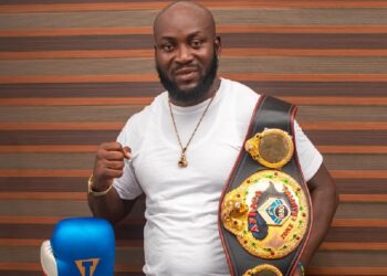 RICHARD HARRISON NII LARTEY GETS ON THE BAD END ON THE GHANA BOXING AUTHORITY