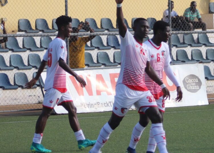 ACCRA GREAT OLYMPICS LOSE THEIR FIRST GPL GAME AGAINST TACTICAL WAFA