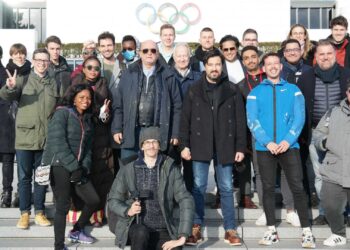 AYISHATU ZAKARIA ALI AMOUNG NEW AIPS YOUNG REPORTERS PROGRAMME THAT PAID AN UNFORGETTABLE VISIT TO THE OLYMPIC STADIUM