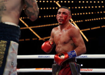 TEOFIMO LOPEZ CLAIMS SELF VICTORY AFTER KAMBOSOS WAS CROWNED CHAMPION IN THEIR BLOODY ENCOUNTER