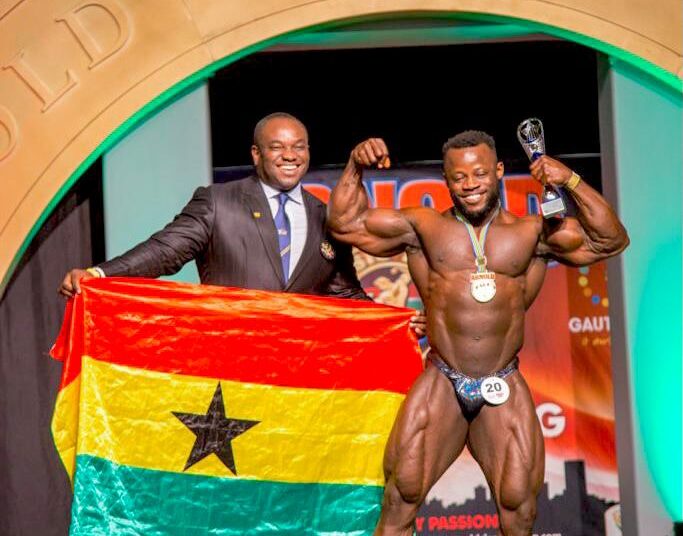 GHANA’S GODWIN FRIMPONG AND JOSEPH OFOLIKWEI MAKES HEADLINES AT THE 2021 ARNOLD CLASSIC AFRICA