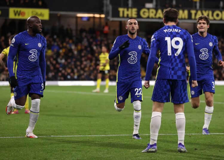 CHELSEA BATTLE THROUGH COMPOSED WATFORD FOR ALL THREE POINTS