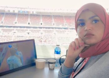 Sudanese female journalist Nahid Albaqer suffer heavy verbal aggression from members of her national team during FIFA Arab Cup 2021