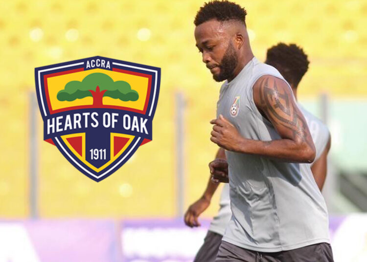 GLADSON AWAKO JOINS HEARTS OF OAK TO ALGERIA FOR THE CAF CC RETURN ENCOUNTER