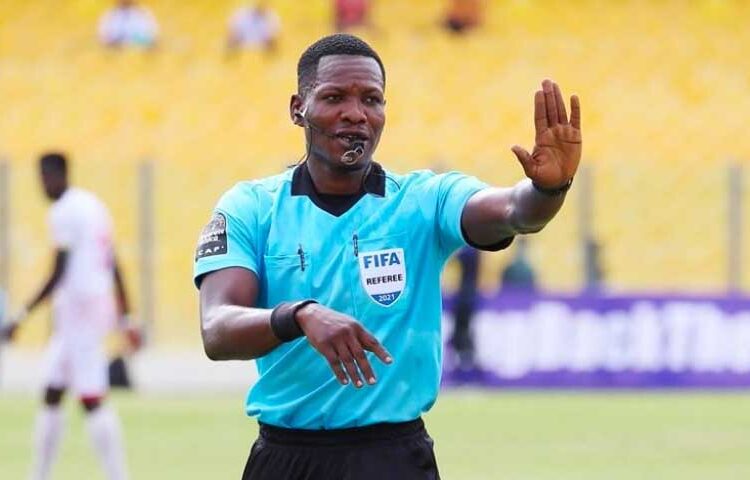 GHANAIAN REFEREE DANIEL LARYEA TO OFFICIATE AT THE AFCON 2022 IN CAMEROON