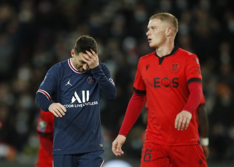 STAR STUDDED PARIS SAINT-GERMAIN HELD TO A DRAW BY NICE