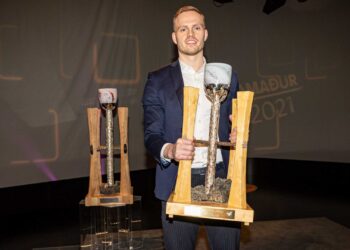 Ómar Ingi Magnússon named Athlete of the Year 2021 in Iceland