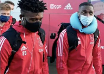 GHANA TO MISS MOHAMMED KUDUS WHO JETS OFF WITH AJAX TEAMMATES TO PORTUGAL