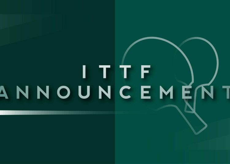 ITTF Approves Changes to World Rankings Regulation