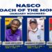 WHO WINS NASCO COACH OF THE MONTH FOR JANUARY?