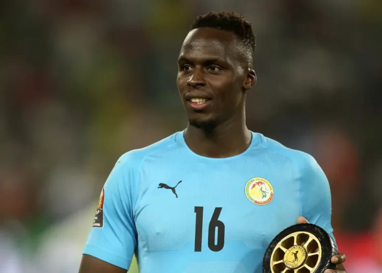 UEFA CHAMPIONS LEAGUE, UEFA SUPER CUP WINNER EDOUARD MENDY ADDS ANOTHER TROPHY TO HIS CABINET