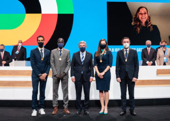 THE INTERNATIONAL OLYMPIC COMMITTEE WELCOMES FIVE NEW MEMBERS AFTER AN ELECTION