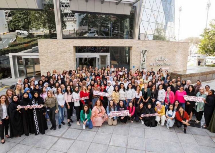 MORE WOMEN HELPING TO DELIVER A SPECTACULAR FIFA WORLD CUP QATAR 2022