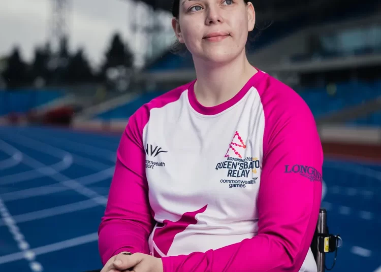 THE EVER GLOWING PARA ATHLETE, ADVOCATE AND BATONBEARER FREYA