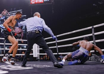 ERICKSON LUBIN BOWED OUT IN THE 9TH ROUND OF A BRUTAL BATTLE AGAINST SEBASTIAN FUNDORA