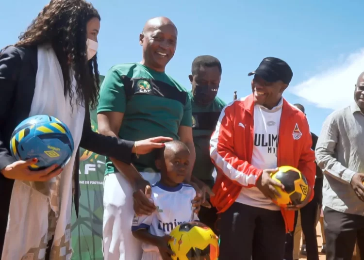 PHILANTHROPIC CAF PRESIDENT MAKES A HUGE DONATION TOWARDS DISPLACED COMMUNITIES IN PEMBA