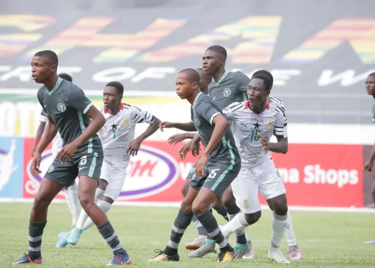 GHANA SUFFERED DEFEAT AT THEIR BACKYARD TO NIGERIA IN THE WAFU B U-17