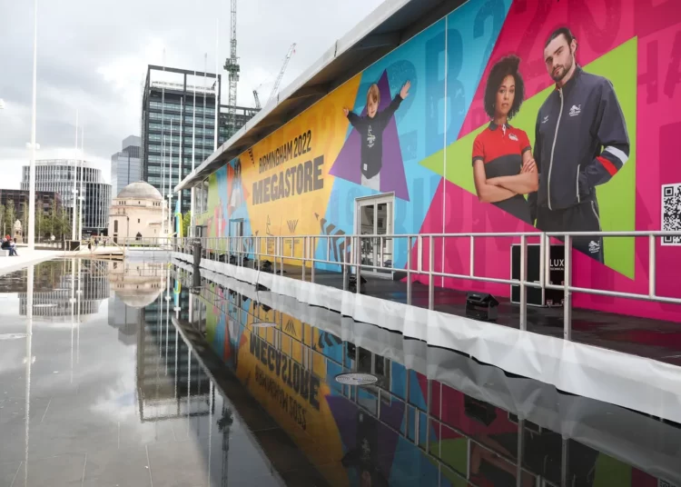 THE OFFICIAL MEGASTORE FOR THE 2022 BIRMINGHAM GAMES OPENED