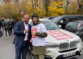 IBA supporters protest in Lausanne over exclusion of boxing from Olympics