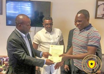 Ghana Jiu Jitsu Federation receives Provisional Recognition Certificate from NSA