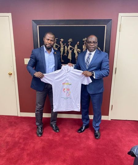 Permanent Representative of Ghana to the UN endorses Ghana 2023 - African Fencing Championship