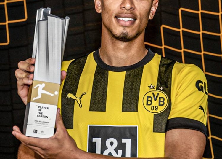 Jude Bellingham: Borussia Dortmund midfielder named Bundesliga player of the season