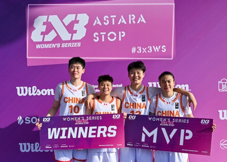 China repeat as they win FIBA 3×3 Women’s Series Astara Stop 2023