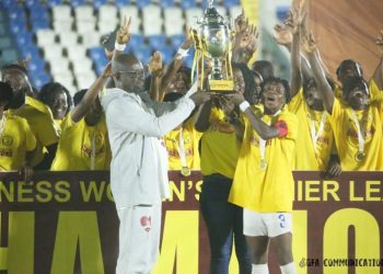 Ampem Darkoa Ladies beat Hasaacas Ladies 5-3 on penalties to win 2022 / 23 Women’s Premier League title