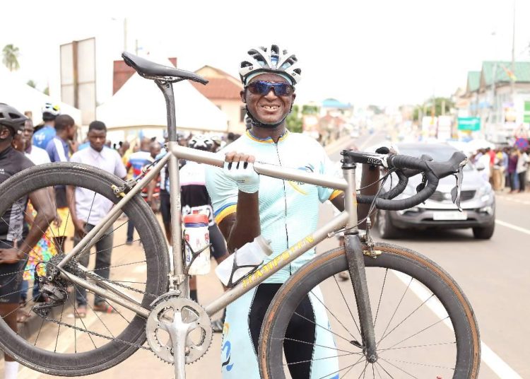 Michael Naba wins 2023 National Cycling Championship at Ho