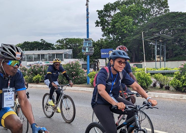 Ghana Cycling And Rotary Club Celebrate World Bicycle Day
