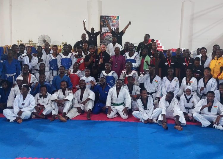 Fireworks at African Open Combat Sport Tournament