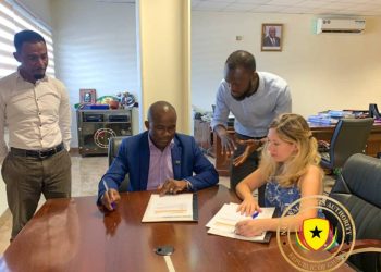 NSA and French Embassy Sign Research Grant Awarded by The Government of France