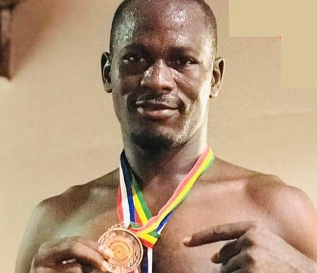 Jonathan Lamptey wins MMA belt at African Open Tournament