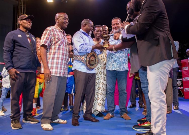 WBC Cares and Wisdom Boxing Gym honours Professor Azumah Nelson