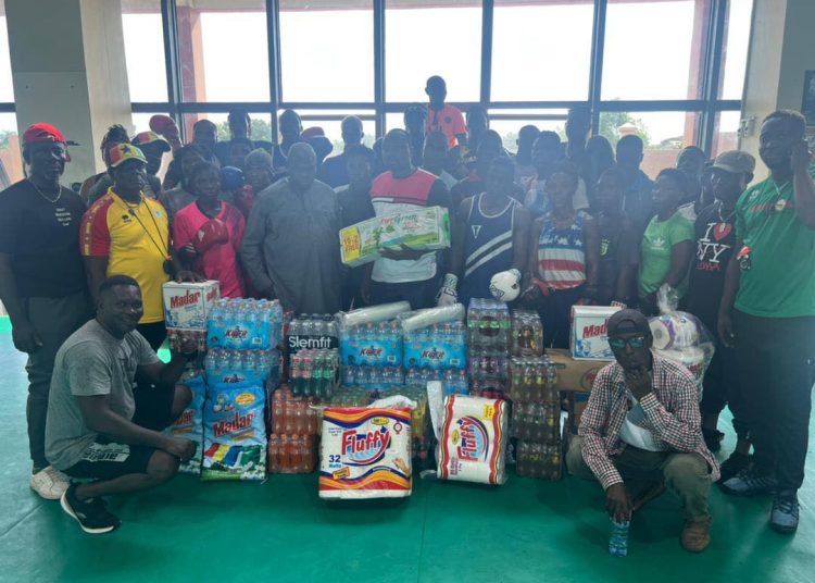 George Lamptey Donates To Black Bombers As They Prepare For 2024 Olympic Qualifiers