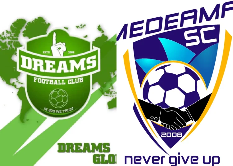 Medeama and Dreams FC qualify for CAF Club Championship money zone