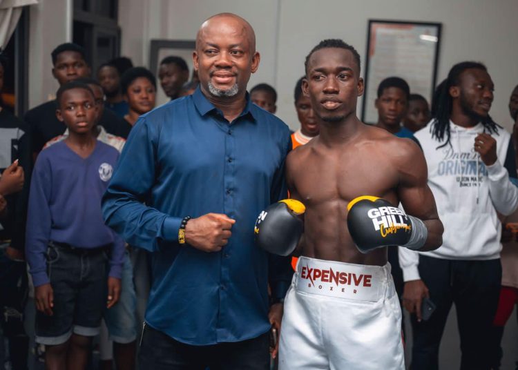 Sammy Anim Addo Inspires WBO Africa Featherweight Champion John Laryea