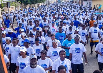 Cartel Foundation Founder Henry Owoo Thanks All For Support At 2023 Charity Health Walk