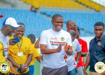 Sports Minister and Journalists Visit Camp Of Team Ghana Preparing For 13th African Games