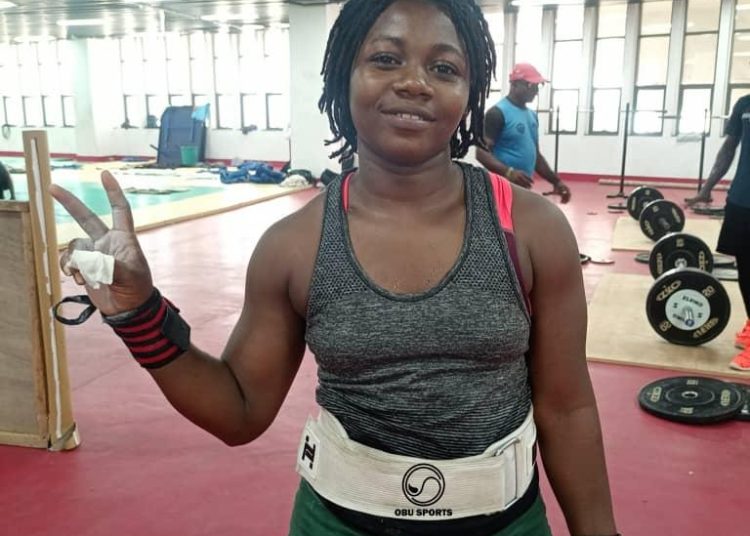 Winifred Ntumi at Africa Games