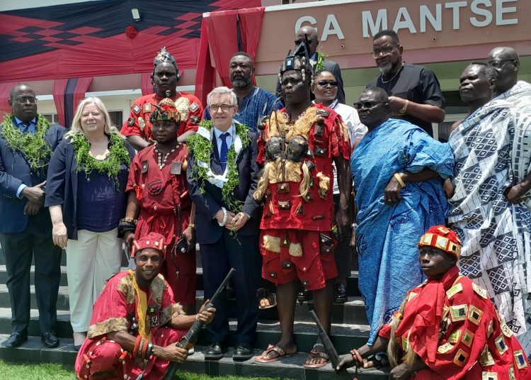 Commonwealth Games Federation President Dr. Chris Jenkins OBE Calls On Ga Traditional Council