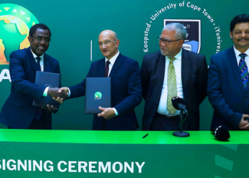 CAF signs historic MoU with Africa’s leading University of Cape Town (UCT) focused on training African Football Administrators.